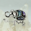 elephant sea water rainbow abalone shell mother of pear finger rings design D