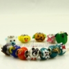 european animal murano glass beads for fit charms bracelets assorted