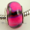 european polymer clay beads for fit charms bracelets purple