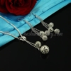 filigree toggle necklaces and dangle earrings jewelry sets silver