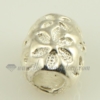 flower silver plated european big hole charms fit for bracelets silver