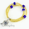 four clover openwork essential oil jewelry essential oil bracelet natural lava stone beads bracelets design A