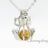 frog engraved locket large silver locket men lockets necklace for kids design E