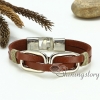 genuine leather bracelets unisex bracelets for men and women bracelets handcraft handmade fashion jewelry design D