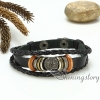genuine leather bracelets with charms charm bracelet handmade macrame bracelet design D