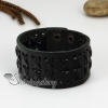 genuine leather cuff snap wrap bracelets design C