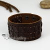 genuine leather cuff snap wrap bracelets design E