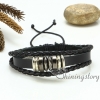 genuine leather drawstring bracelets woven charm bracelet wristbands bracelets adjustable bracelets design A