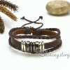 genuine leather drawstring bracelets woven charm bracelet wristbands bracelets adjustable bracelets design B