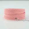 genuine leather freshwater pearl double layer wrap slake bracelets wristbands bracelets design A