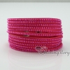 genuine leather freshwater pearl double layer wrap slake bracelets wristbands bracelets design C