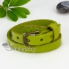 genuine leather two layer double layer snap wrap bracelets design D