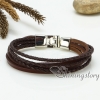 genuine leather woven bracelets handmade mesh bracelets macrame bracelet design E