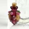 glass vial for pendant necklace cremation urns for pets pet remembrance jewelry design A