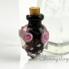 glass vial for pendant necklace cremation urns for pets pet remembrance jewelry design B