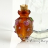 glass vial for pendant necklace cremation urns for pets pet remembrance jewelry design D