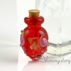 glass vial for pendant necklace cremation urns for pets pet remembrance jewelry design E