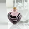 glass vial for pendant necklace keepsake jewelry cremation jewelry urn design A