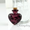 glass vial for pendant necklace keepsake jewelry cremation jewelry urn design B