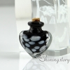 glass vial for pendant necklace keepsake jewelry cremation jewelry urn design C