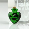 glass vial for pendant necklace keepsake jewelry cremation jewelry urn design F
