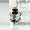 glass vial pendant for necklace necklace bottle pendants small decorative glass bottles design D