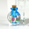 glass vial pendant for necklace pet urns jewelry ashes memorial jewelry for ashes design A