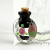 glass vial pendant for necklace pet urns jewelry ashes memorial jewelry for ashes design E