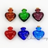 heart murano glass handmade murano glassglass bottle for necklacesmall urns for ashespet urn jewelry assorted