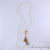 mala bead necklace cultured freshwater pearl necklace 108 meditation beads yoga inspired jewelry design B