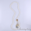 mala bead necklace cultured freshwater pearl necklace 108 meditation beads yoga inspired jewelry design E