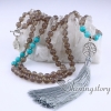 mala beads wholesale 108 tibetan prayer beads celtic tree of life necklace healing crystal necklace yoga jewelry wholesale design H
