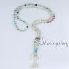 mala bracelet crescent moon necklace 108 prayer beads mala beads wholesale prayer bead necklace design C