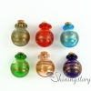 miniature glass bottles pendant for necklace wholesal memorial ash jewelry keepsake urns jewelry assorted