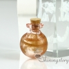 miniature glass bottles pendant for necklace wholesal memorial ash jewelry keepsake urns jewelry design B
