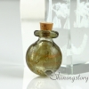 miniature glass bottles pendant for necklace wholesal memorial ash jewelry keepsake urns jewelry design D