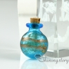 miniature glass bottles pendant for necklace wholesal memorial ash jewelry keepsake urns jewelry design E