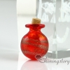miniature glass bottles pendant for necklace wholesal memorial ash jewelry keepsake urns jewelry design F
