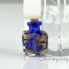 miniature glass bottles small urns for ashes memorial ash jewelry design D