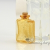 oblong luminous murano glass hand craft lampwork glassglass vial for necklacekeepsake jewelryurns jewelry design B