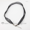 organza ribbon necklaces cord for pendants jewelry black
