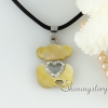 oyster abalone sea shell rhinestone heart necklaces with pendants mother of pearl jewelry design D