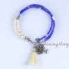 pearl bracelet pearl jewellry boho bracelets tassel bracelet beaded tassel bracelet design B