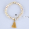 pearl jewellery online real pearl bracelet elastic pearl bracelet tassel bracelet bracelets with tassels design G