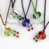 small wish bottle pendant necklace necklace vials for ashes wholesale supplier venetian murano glass jewelry assorted