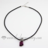 pu leather necklaces cord for pendants jewelry black