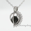 rhinestone diffuser necklace heart shaped locket large locket necklace special lockets design A