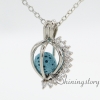 rhinestone diffuser necklace heart shaped locket large locket necklace special lockets design E