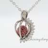 rhinestone diffuser necklace heart shaped locket large locket necklace special lockets design F