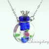 round wholesale diffuser necklace diffusing necklace perfume necklace bottles glass vial pendant necklace design A
